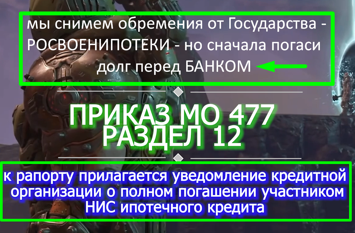 Снятие обремений НИС часть 2 voenset.ru сначала погаси долг перед банком